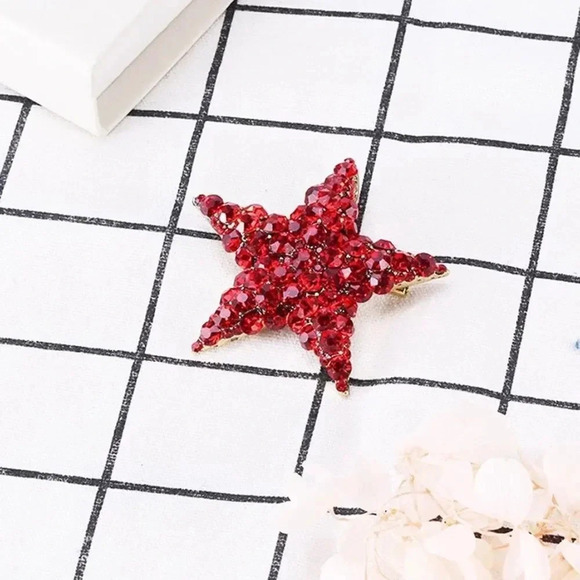 VQ Star Brooch - Picture 3 of 9